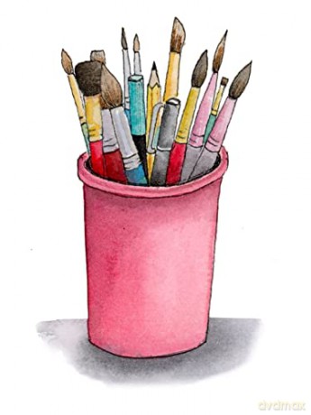 Watercolour Lessons - Emma Lefebvre [KSIĄŻKA]