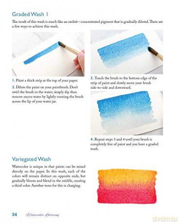 Watercolour Lettering - Jessica Park [KSIĄŻKA]