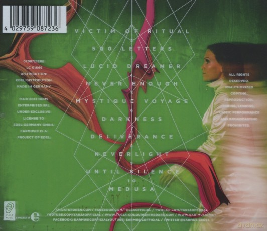 Tarja: Colours In The Dark [CD]