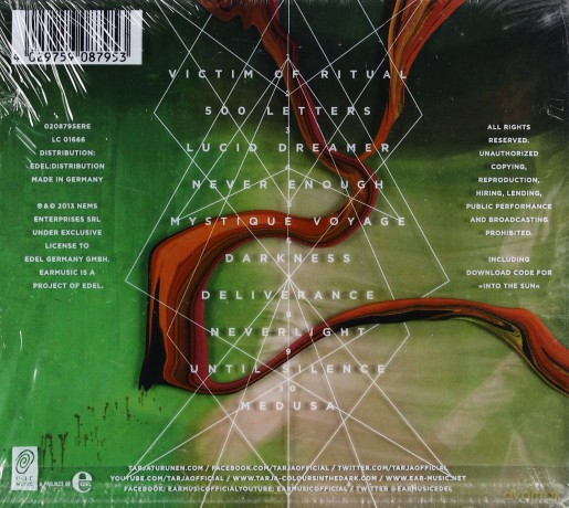 Tarja: Colours In The Dark wydanie specjalne [CD]