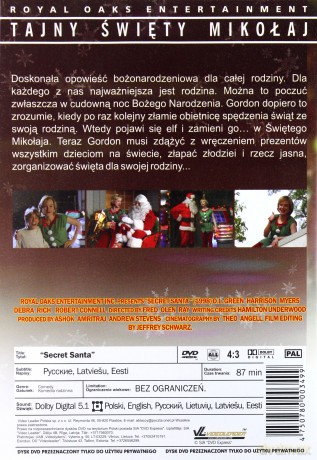 Tajny Święty Mikołaj [DVD]