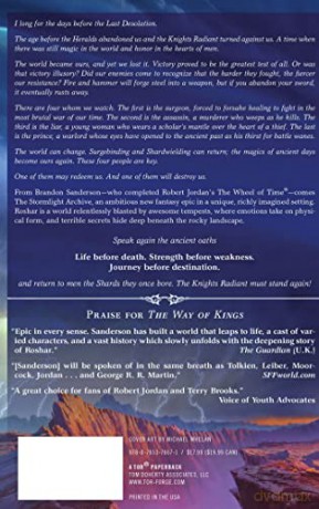 Way Of Kings - Brandon Sanderson [KSIĄŻKA]