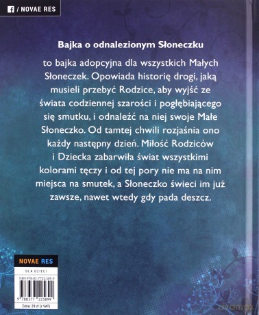 Bajka O Odnalezionym Słoneczku - Gradowska B. [KSIĄŻKA]