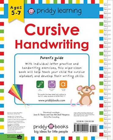 Wc Workbook Cursive Handwriting - Roger Priddy [KSIĄŻKA]