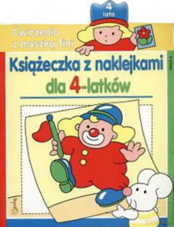 Ćwiczenia Z Myszką Tini Dla 4 Latków [KSIĄŻKA]