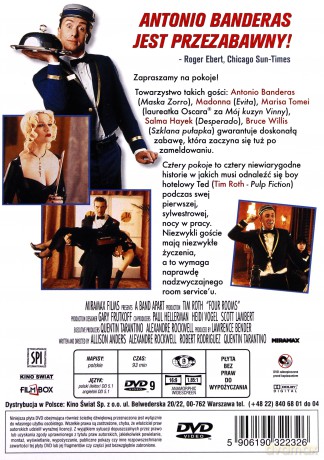 Cztery pokoje [DVD]