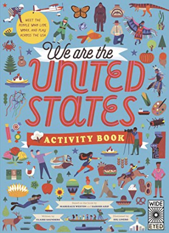 We Are The United States Activity Book - Claire Saunders [KSIĄŻKA]