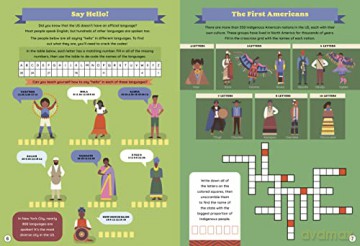 We Are The United States Activity Book - Claire Saunders [KSIĄŻKA]