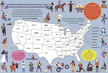 We Are The United States Activity Book - Claire Saunders [KSIĄŻKA]