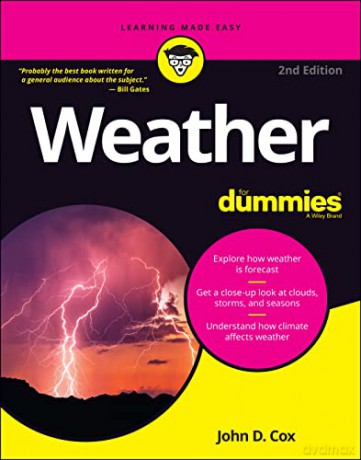 Weather For Dummies - John D Cox [KSIĄŻKA]
