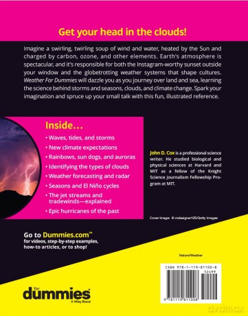 Weather For Dummies - John D Cox [KSIĄŻKA]