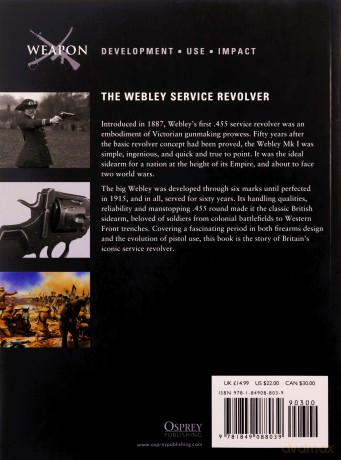 Webley Service Revolver - Robert Maze [KSIĄŻKA]