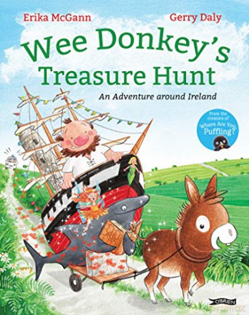 Wee Donkeys Treasure Hunt - Erika Mcgann [KSIĄŻKA]