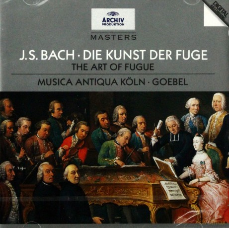 Masters Goebel,Musica Ant.Koln: Bach:Die Kunst Der Fuge [CD]