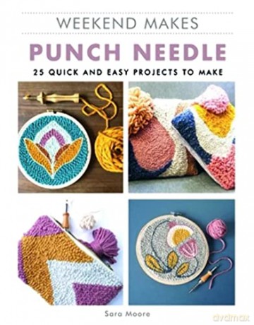 Weekend Makes Punch Needle - Sara Moore [KSIĄŻKA]