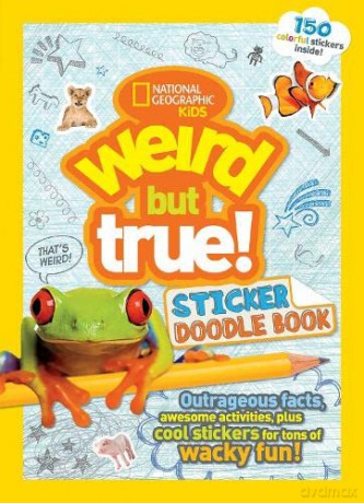 Weird But True Sticker Doodle Bk [KSIĄŻKA]