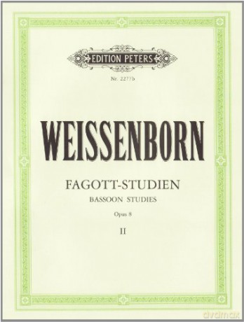 Weissenborn Bassoon Studies Op8 Vol2 - Weisseborn [KSIĄŻKA]