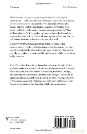 Welcome To The Desert Of The Real - Slavoj Zizek [KSIĄŻKA]
