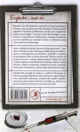Eugenika I Inne Zło - Chesterton G.K. [KSIĄŻKA]