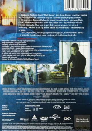 Krucjata Bourne'a [DVD]