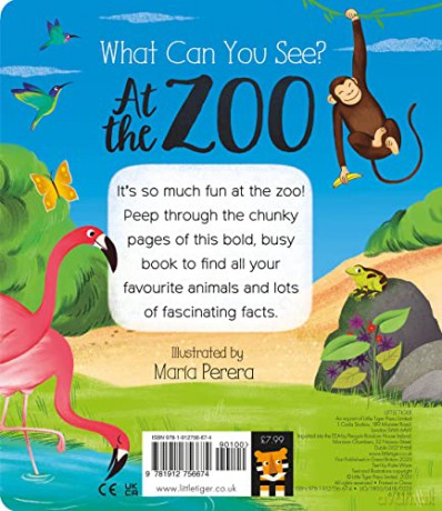 What Can You See At The Zoo - Kate Ware [KSIĄŻKA]
