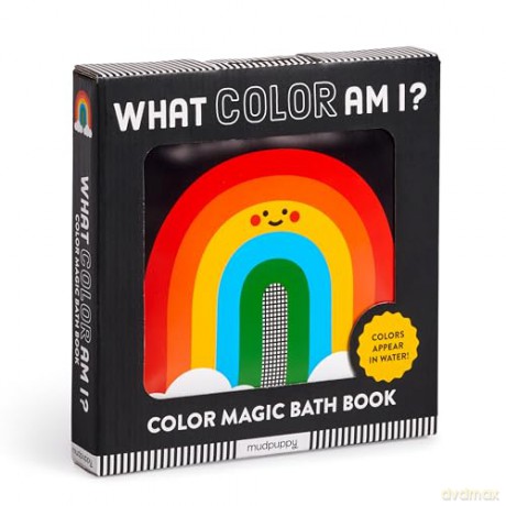 What Color Am I Color Magic Bath Book - Mudpuppy [KSIĄŻKA]