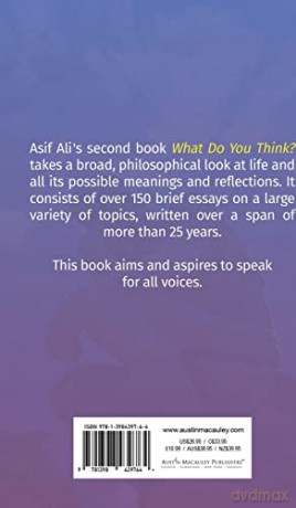 What Do You Think - Asif Ali [KSIĄŻKA]