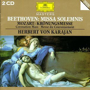 Masters Karajan Wp: Beethov:Missa Solemnis;Mozart:Coron.Mass [2CD]