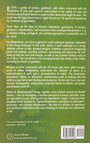What Is Biodynamics - Rudolf Steiner [KSIĄŻKA]