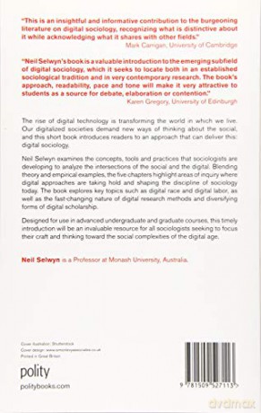 What Is Digital Sociology - Neil Selwyn [KSIĄŻKA]