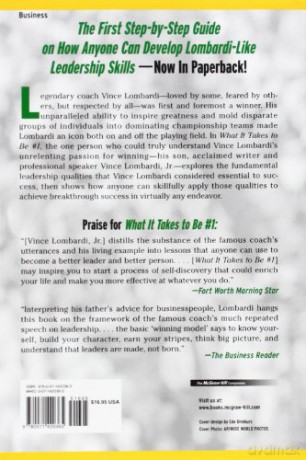 What It Takes To Be #1 - Vince Lombardi [KSIĄŻKA]