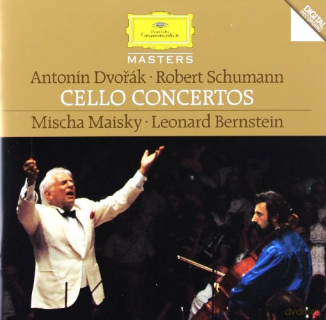 Masters Maisky,Bernstein,Wp,Israel Ph.: Dvorak:Dvorak/Schumann:Cellokoncert [CD]