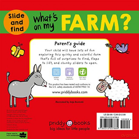 Whats On My Farm - Roger Priddy [KSIĄŻKA]