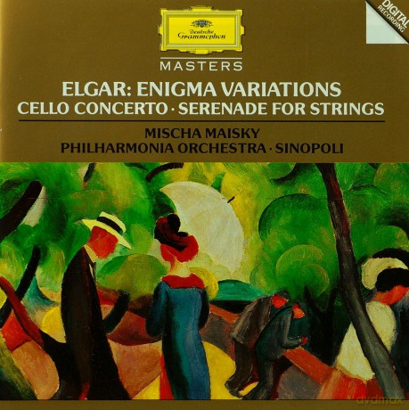 Masters Maisky,Sinopoli,Philh.Orch.: Elgar:Enigma Variations [CD]