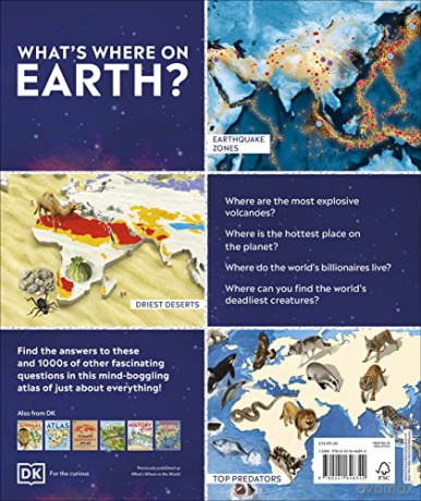 Whats Where On Earth [KSIĄŻKA]