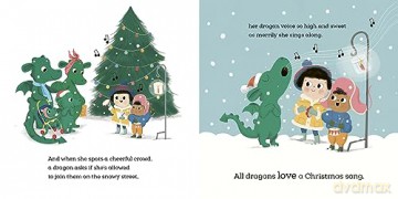 When A Dragon Loves Christmas - Caryl Hart [KSIĄŻKA]