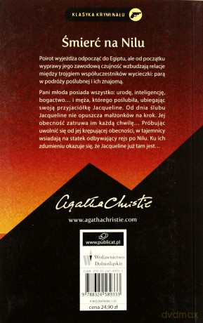 Śmierć Na Nilu. Klasyka Kryminału - Christie Agata [KSIĄŻKA]