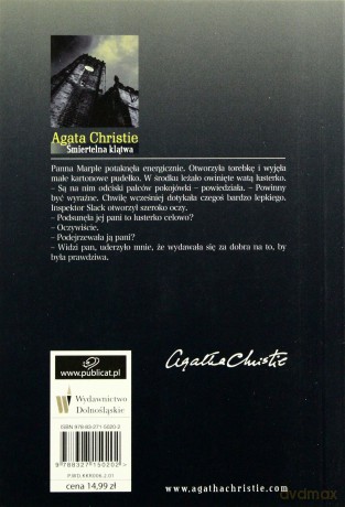 Śmiertelna Klątwa (Pocket) - Christie Agata [KSIĄŻKA]