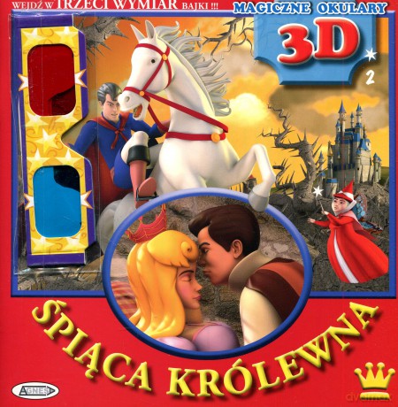 Śpiąca Królewna +3D Okulary [KSIĄŻKA]