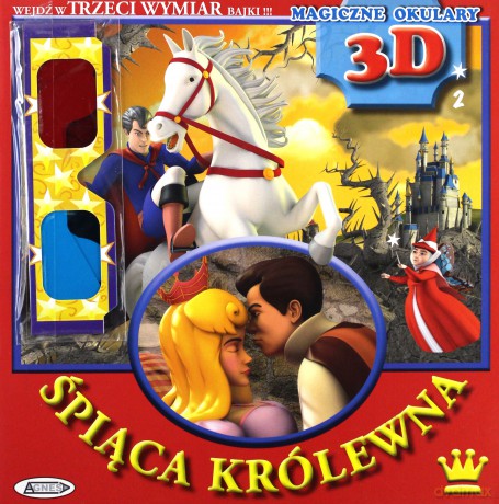 Śpiąca Królewna +3D Okulary [KSIĄŻKA]