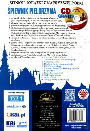 Śpiewnik Pielgrzyma + Cd Gratis [KSIĄŻKA]