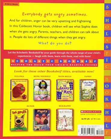 When Sophie Gets Angry Bkshelf - Molly Bang [KSIĄŻKA]