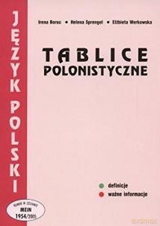 Tablice Polonistyczne [KSIĄŻKA]