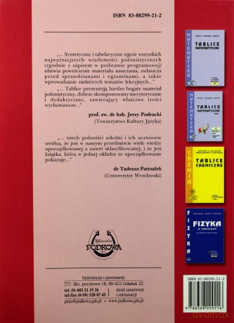 Tablice Polonistyczne [KSIĄŻKA]