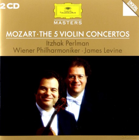 Masters Perlman,Levine, Wiener Phil.: Mozart- The 5 Violin Concertos [2CD]