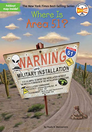 Where Is Area 51 - Paula K. Manzanero [KSIĄŻKA]