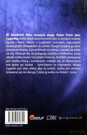 Tajemnice Gwen Frost. Akademia Mitu III - Estep J. [KSIĄŻKA]