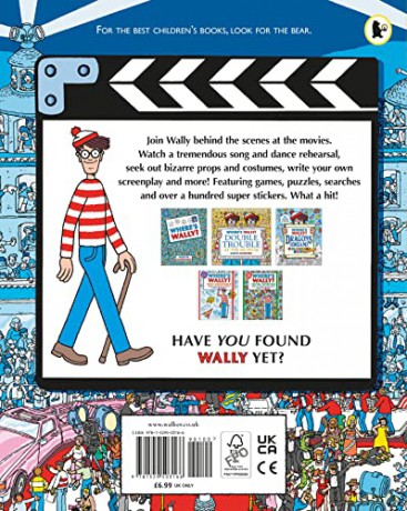 Wheres Wally At The Movies Activity Book - Martin Handford [KSIĄŻKA]