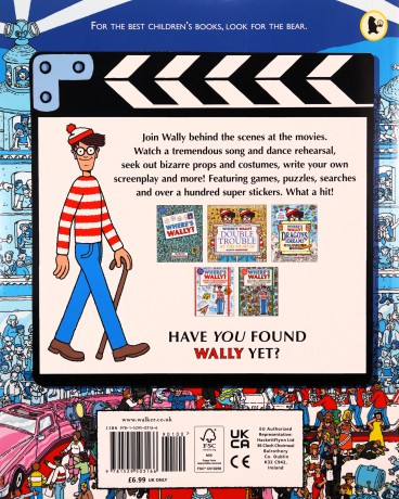 Wheres Wally At The Movies Activity Book - Martin Handford [KSIĄŻKA]