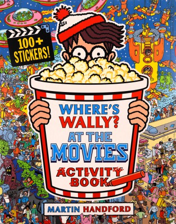 Wheres Wally At The Movies Activity Book - Martin Handford [KSIĄŻKA]